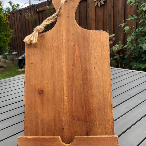 Other - WOOD COOKBOOK STAND